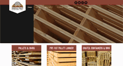 Desktop Screenshot of granvillepallet.com